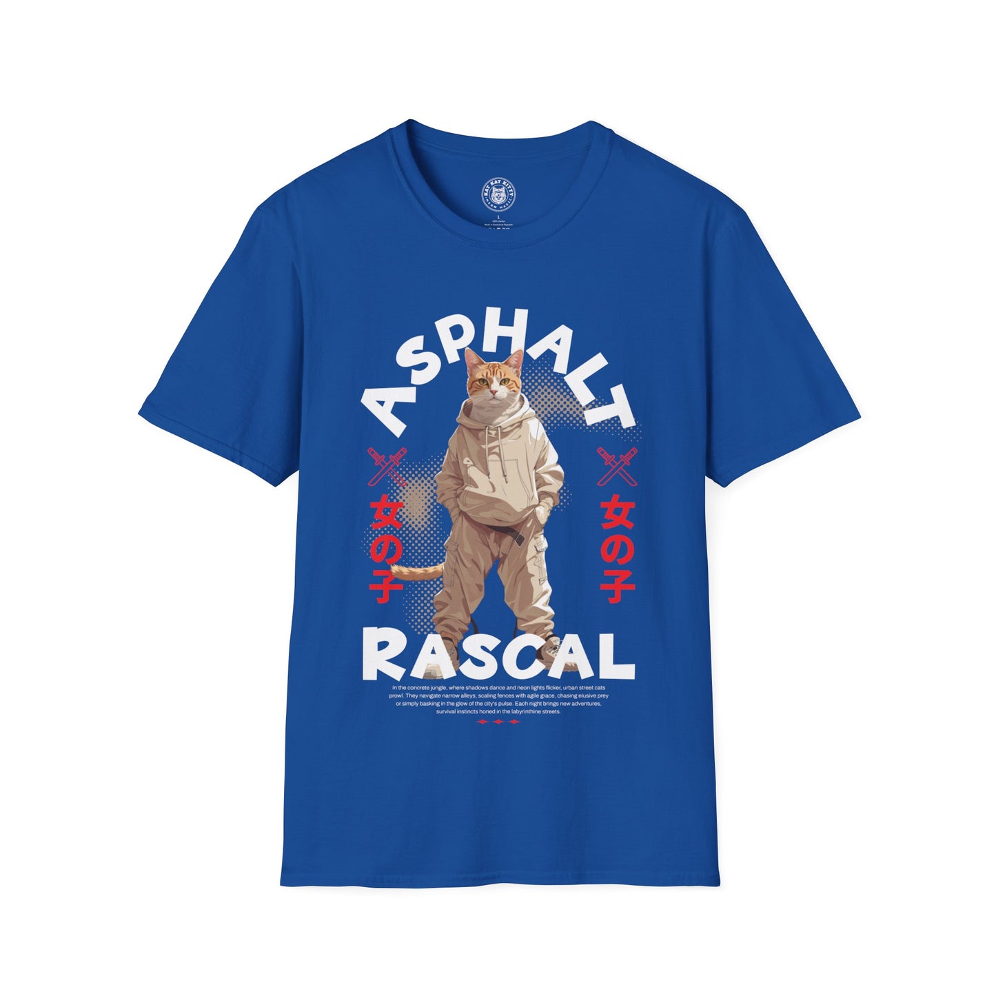 Asphalt Rascal - Unisex Cat Graphic Tees | Graphic T Shirts