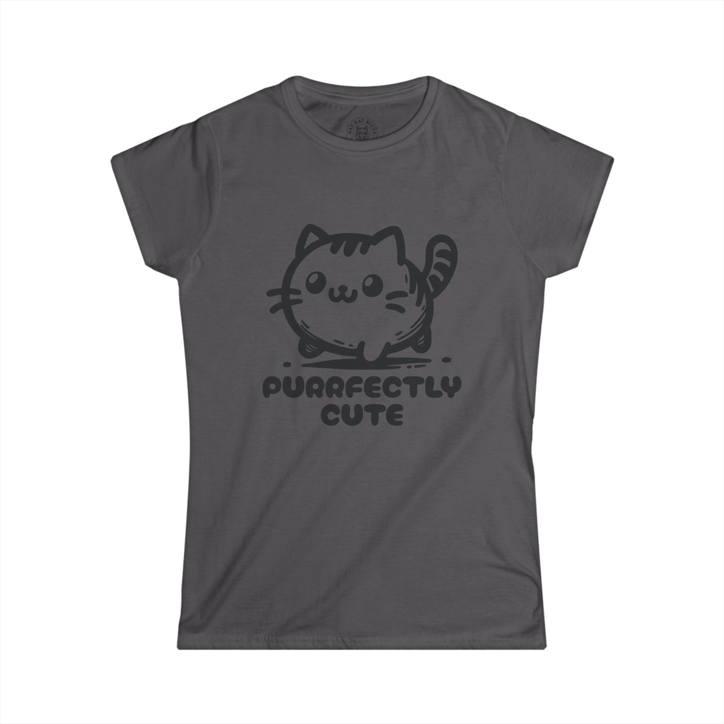 Purrfectly Cute - Women's Cat Graphic Tees | Graphic T Shirts