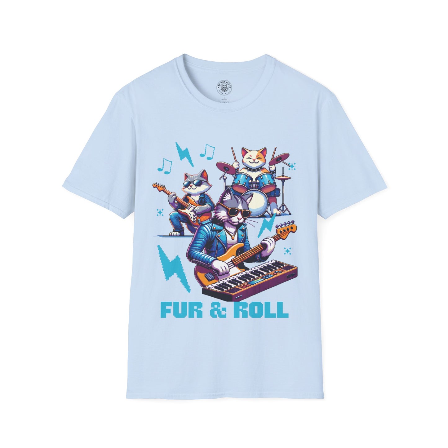 Fur & Roll - Unisex Cat Graphic Tees | Graphic T Shirts