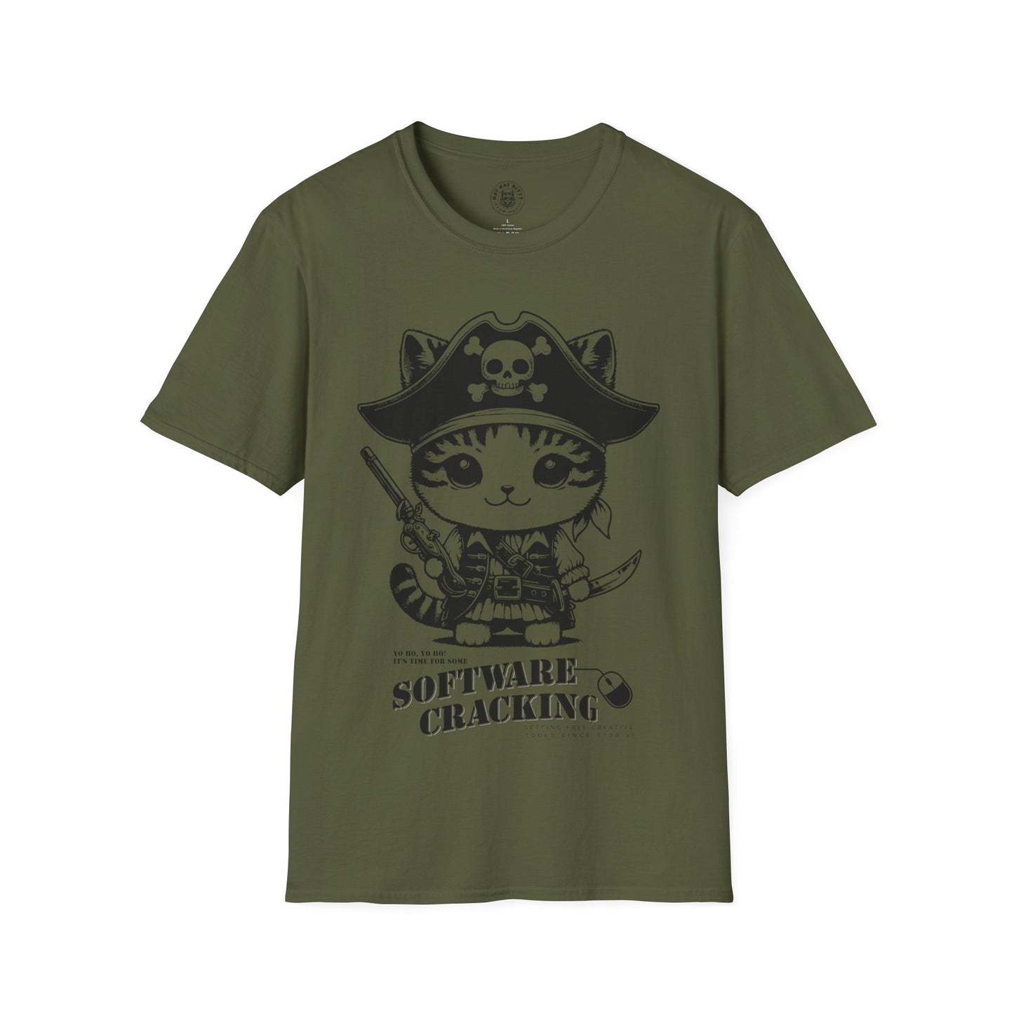 Software Cracker Cat - Unisex T-Shirt