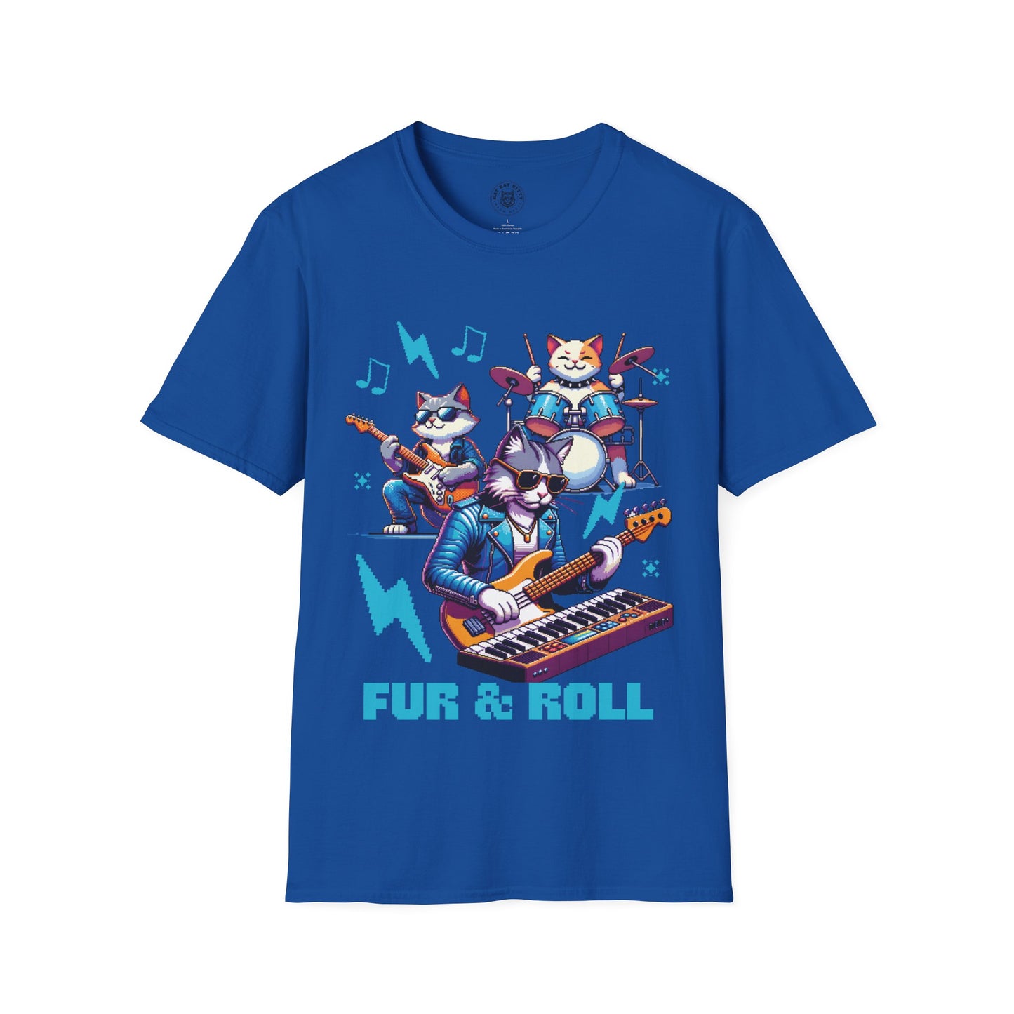 Fur & Roll - Unisex Cat Graphic Tees | Graphic T Shirts