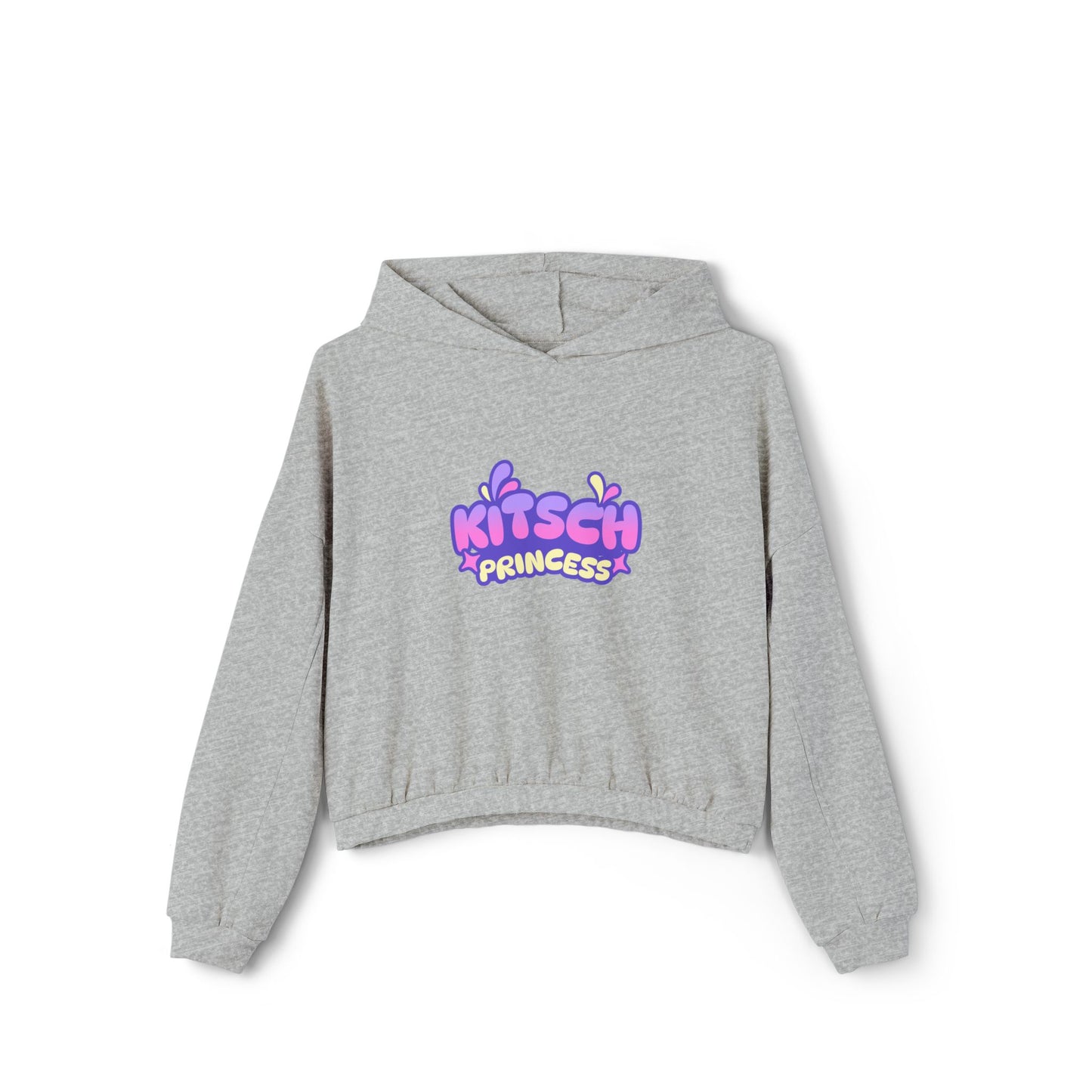 Kitsch Princess - Women's Cinched Bottom Cat Hoodie