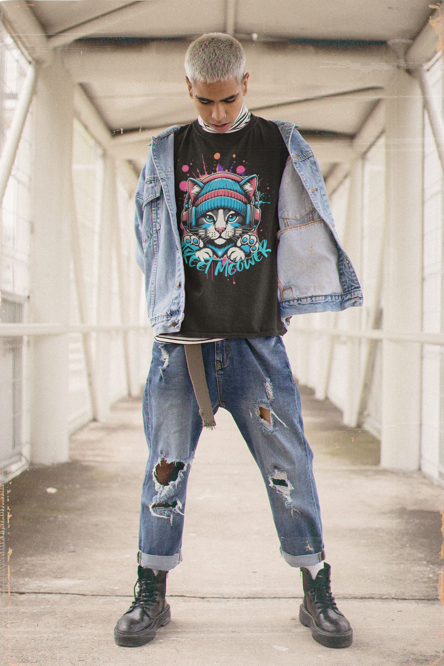 Street Meower - Unisex T-Shirt